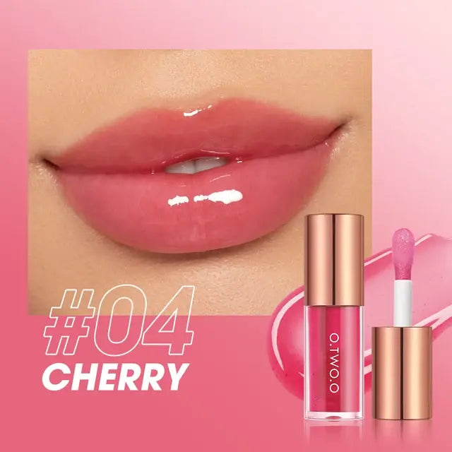 O.TWO.O Lip Oil Gloss Lip Plumper - Organic Oasis Beauty