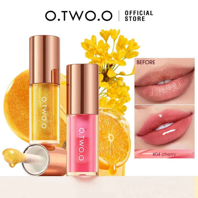 O.TWO.O Lip Oil Gloss Lip Plumper - Organic Oasis Beauty