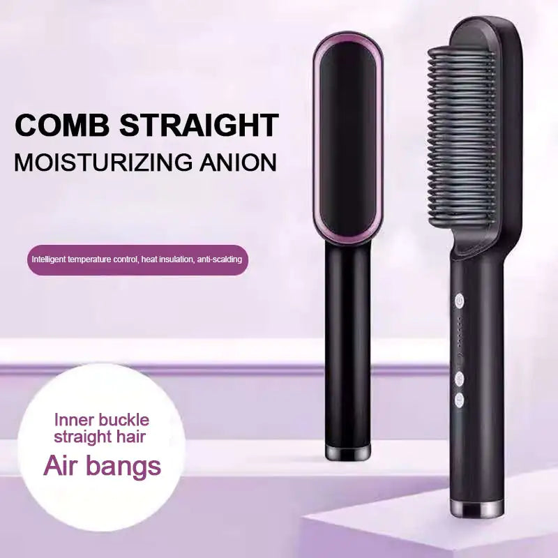 Hair Straightener Comb Set - Organic Oasis Beauty