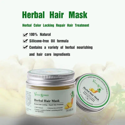 50g Hair Mask Ginger - Organic Oasis Beauty