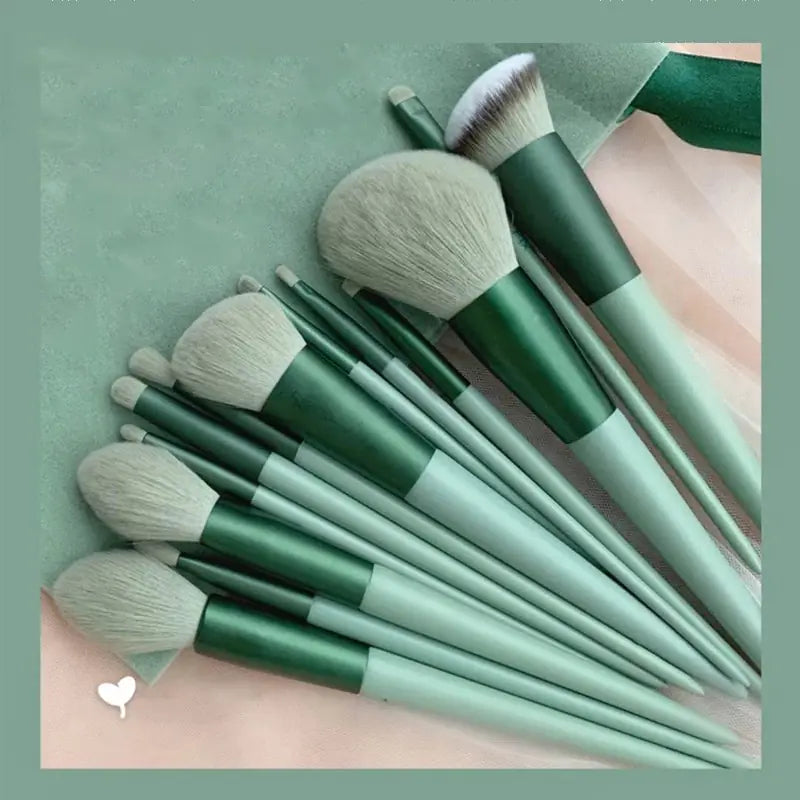 Makeup Brushes Set - Organic Oasis Beauty