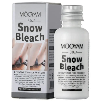 Face Body Whitening Snow Bleach Cream Whitening - Organic Oasis Beauty